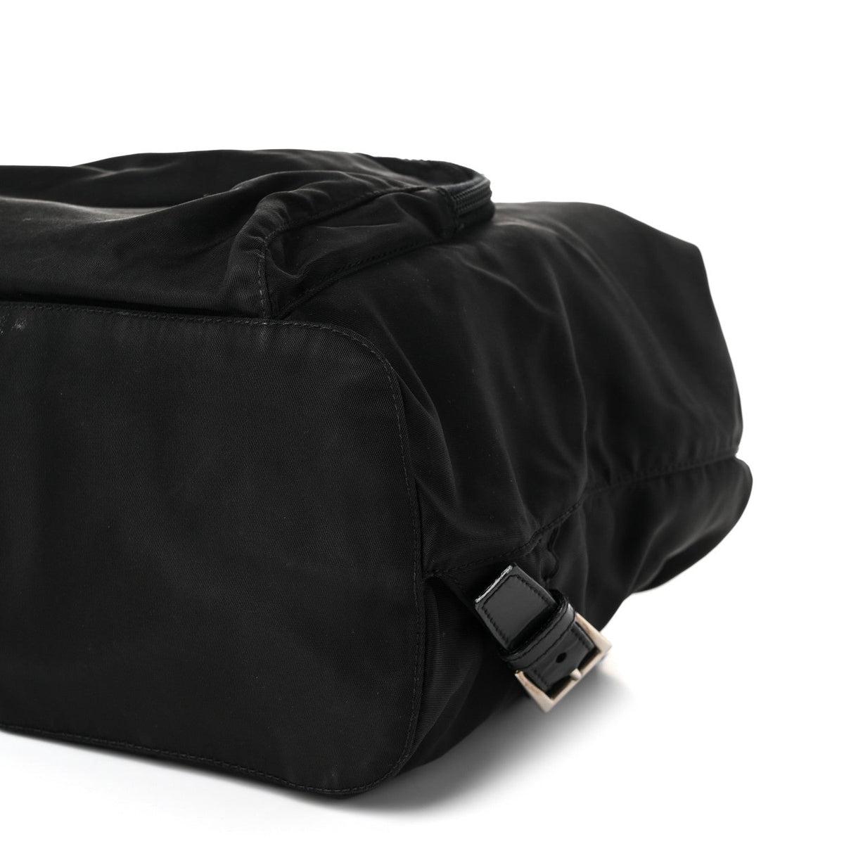 Tessuto Nylon Vela Cinch Backpack Black