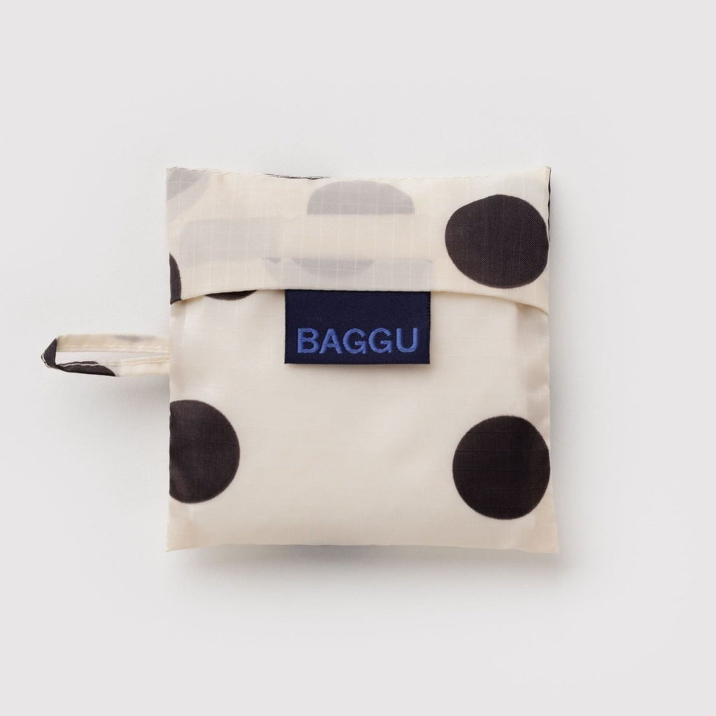 Baggu Baby Baggu in  Cream and Black Polka Dot