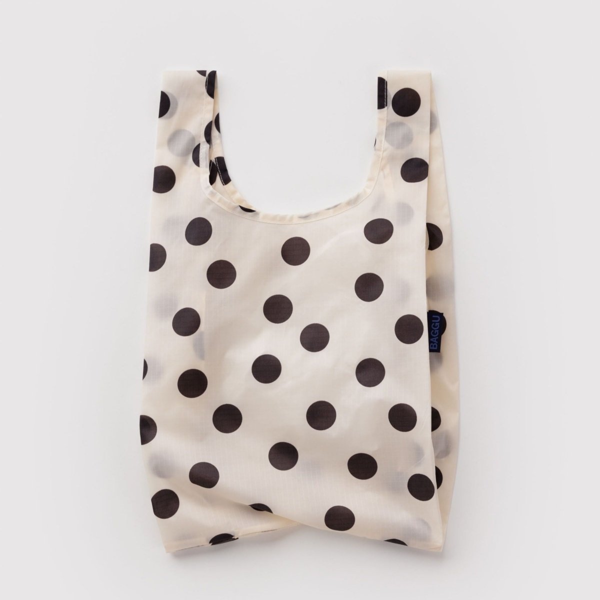 Baggu Baby Baggu in  Cream and Black Polka Dot