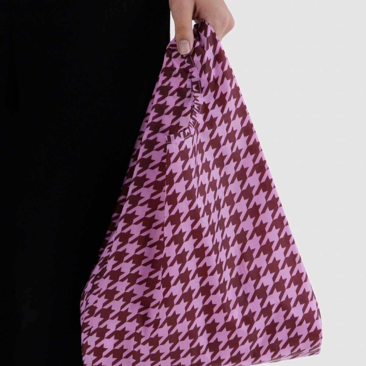 Baggu Baby Baggu in Pink Houndstooth