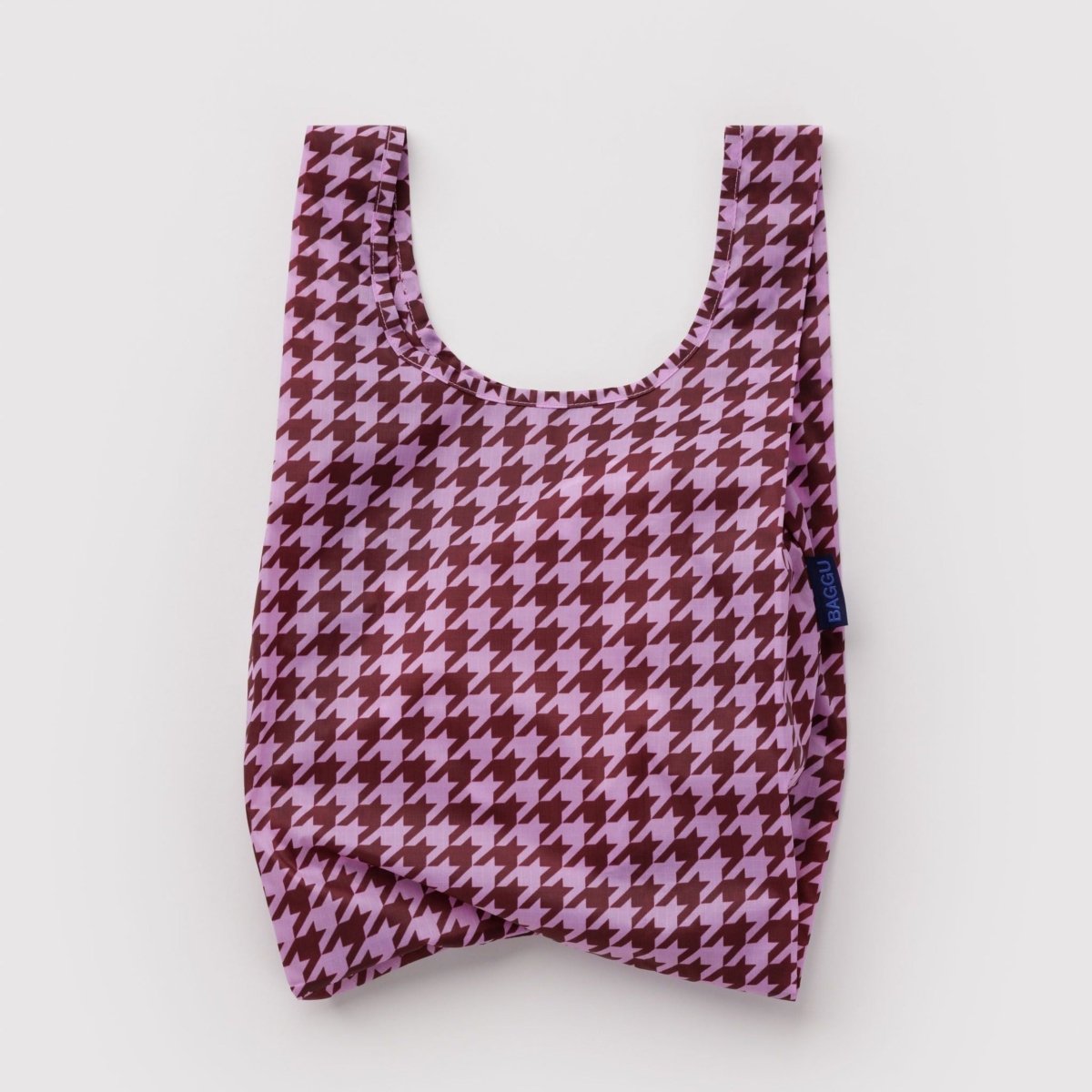 Baggu Baby Baggu in Pink Houndstooth