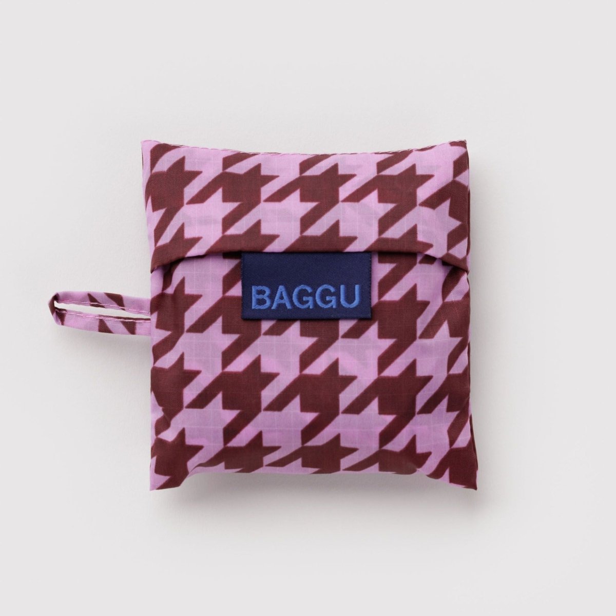 Baggu Baby Baggu in Pink Houndstooth