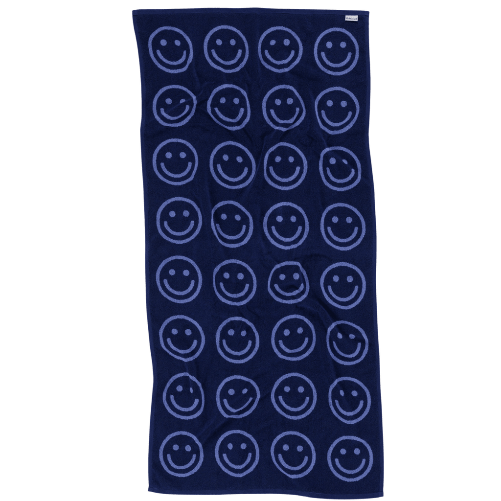 Baggu Bath Towel in Happy Blue
