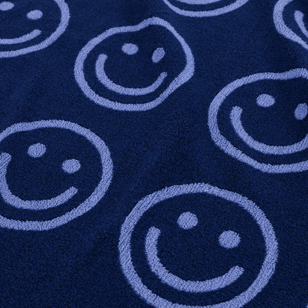 Baggu Bath Towel in Happy Blue