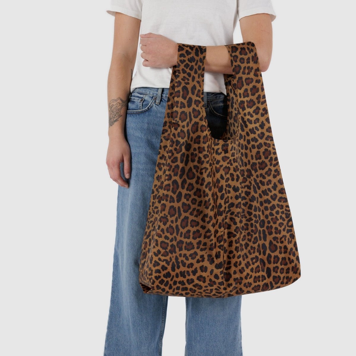 Baggu Big Baggu in Leopard