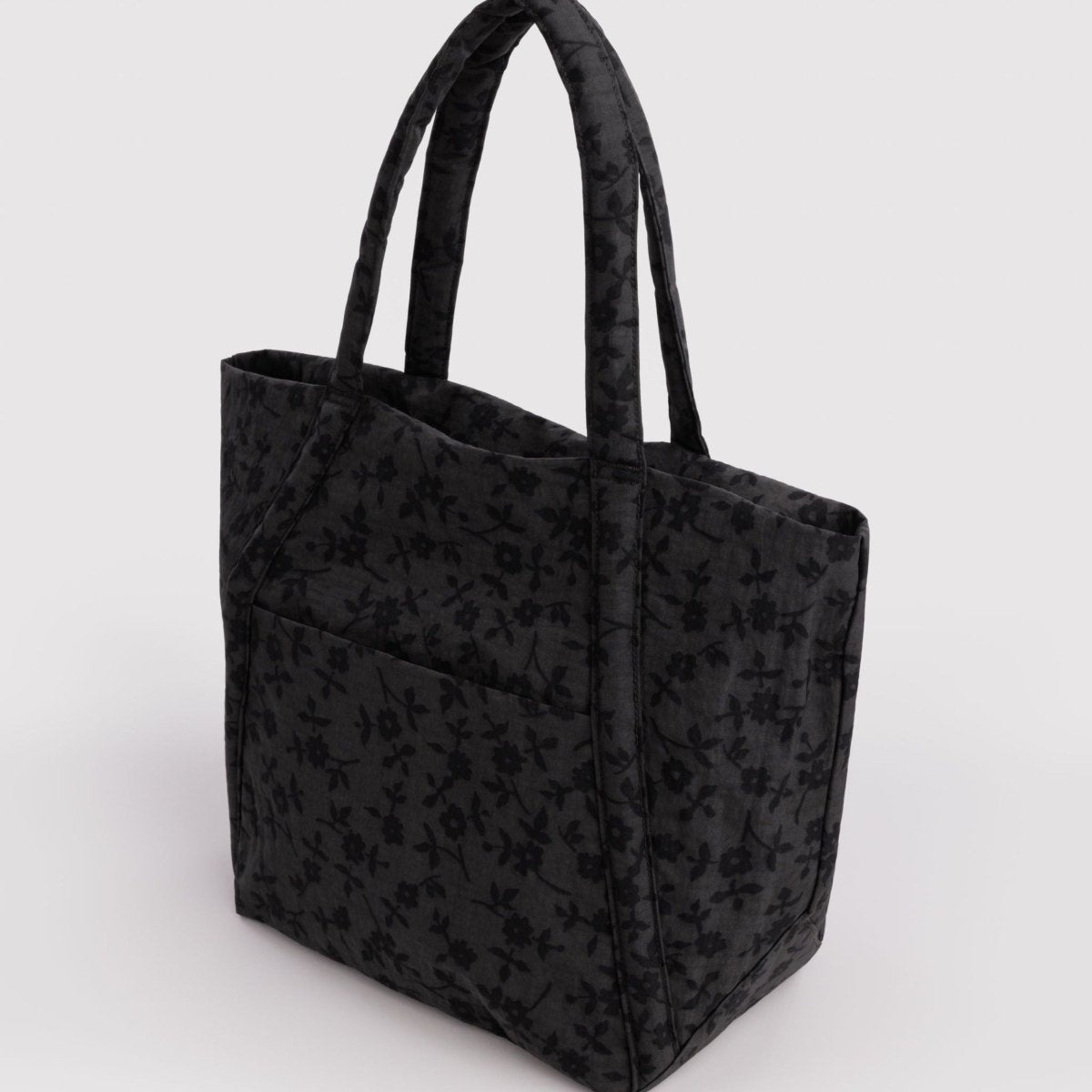 Baggu Cloud Bag in Charcoal Ditsy Floral