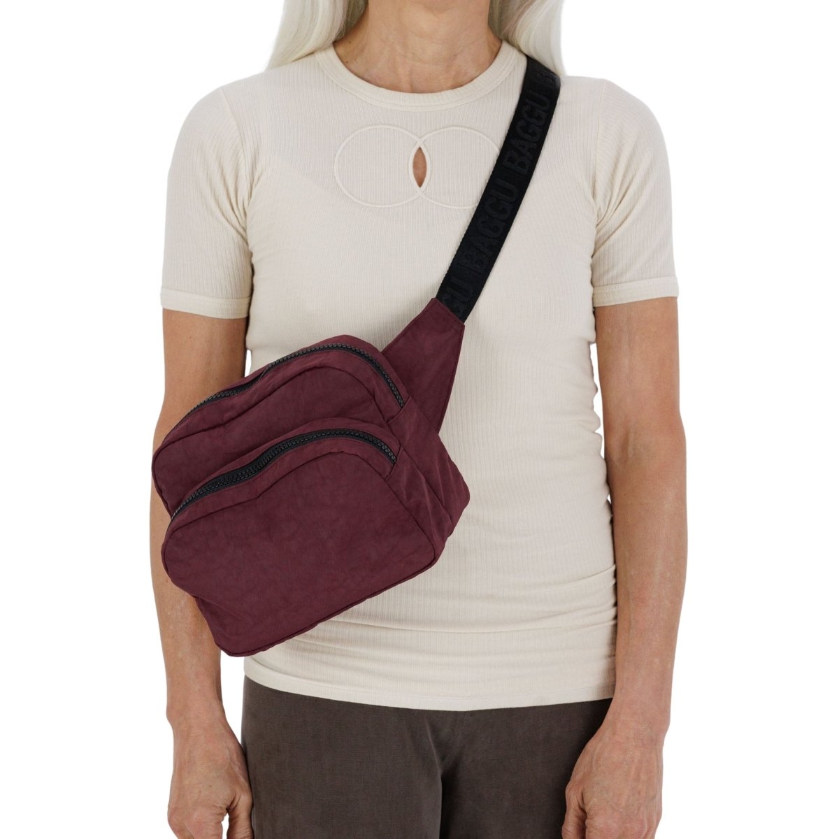 Baggu Fanny Pack in Mahogany