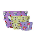 Baggu Go Pouch Set in Hello Kitty and Friends Florals