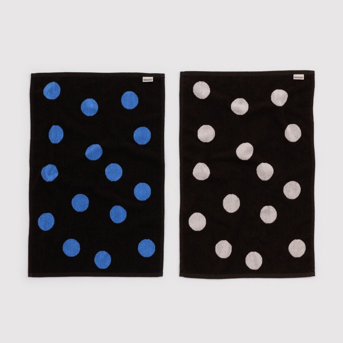 Baggu Hand Towel Set of 2 in Polka Dot Mix
