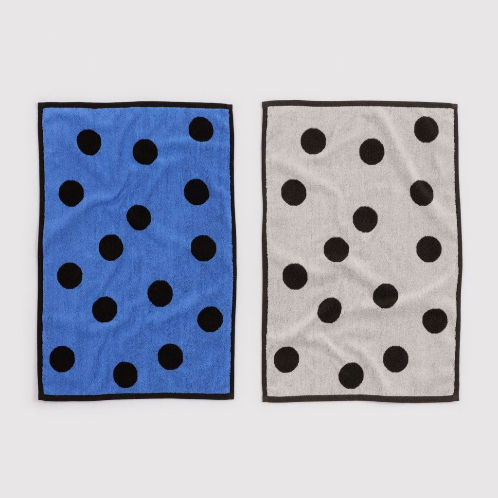 Baggu Hand Towel Set of 2 in Polka Dot Mix