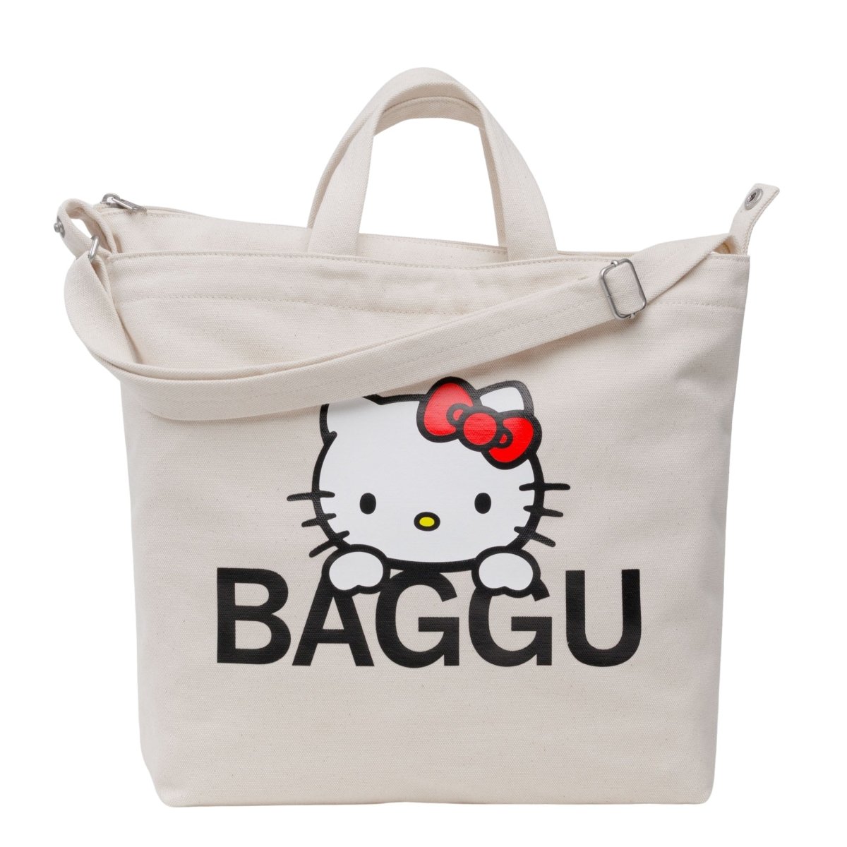 Baggu Horizontal Zip Duck Bag in Hello Kitty