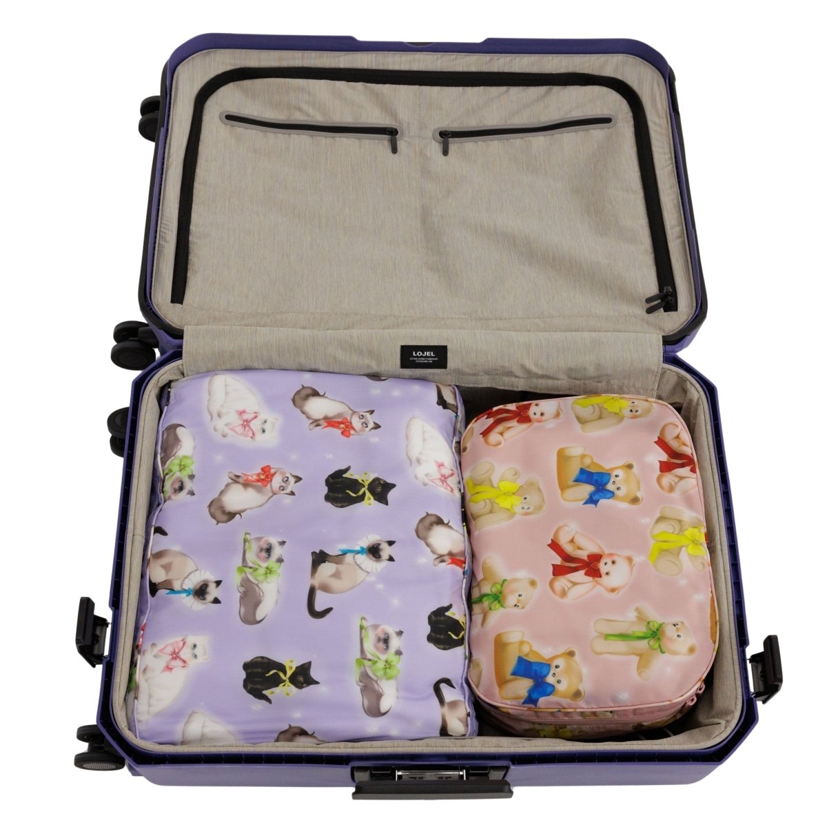Baggu Large Packing Cube Set in Fancy Animals