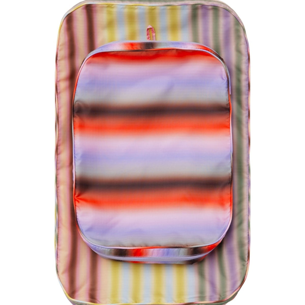 Baggu Large Packing Cube Set in Gradient Stripes