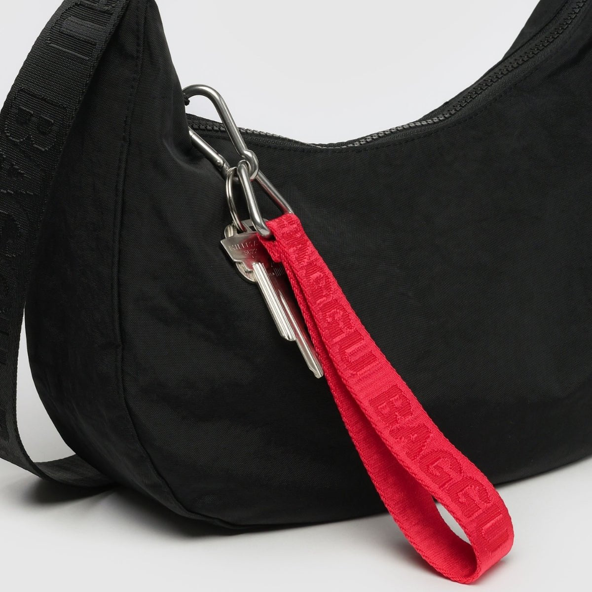 Baggu Logo Keychain in Red