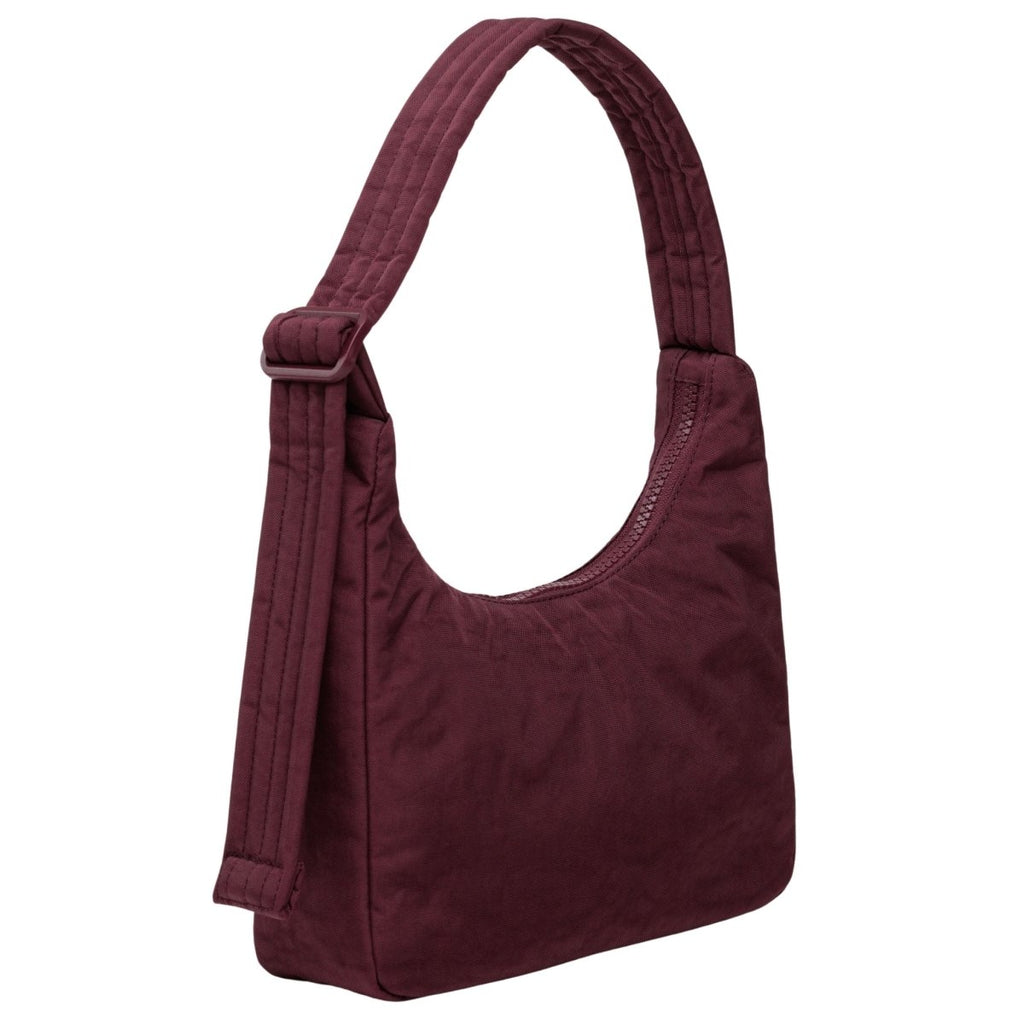 Baggu Mini Nylon Shoulder Bag in Mahogany