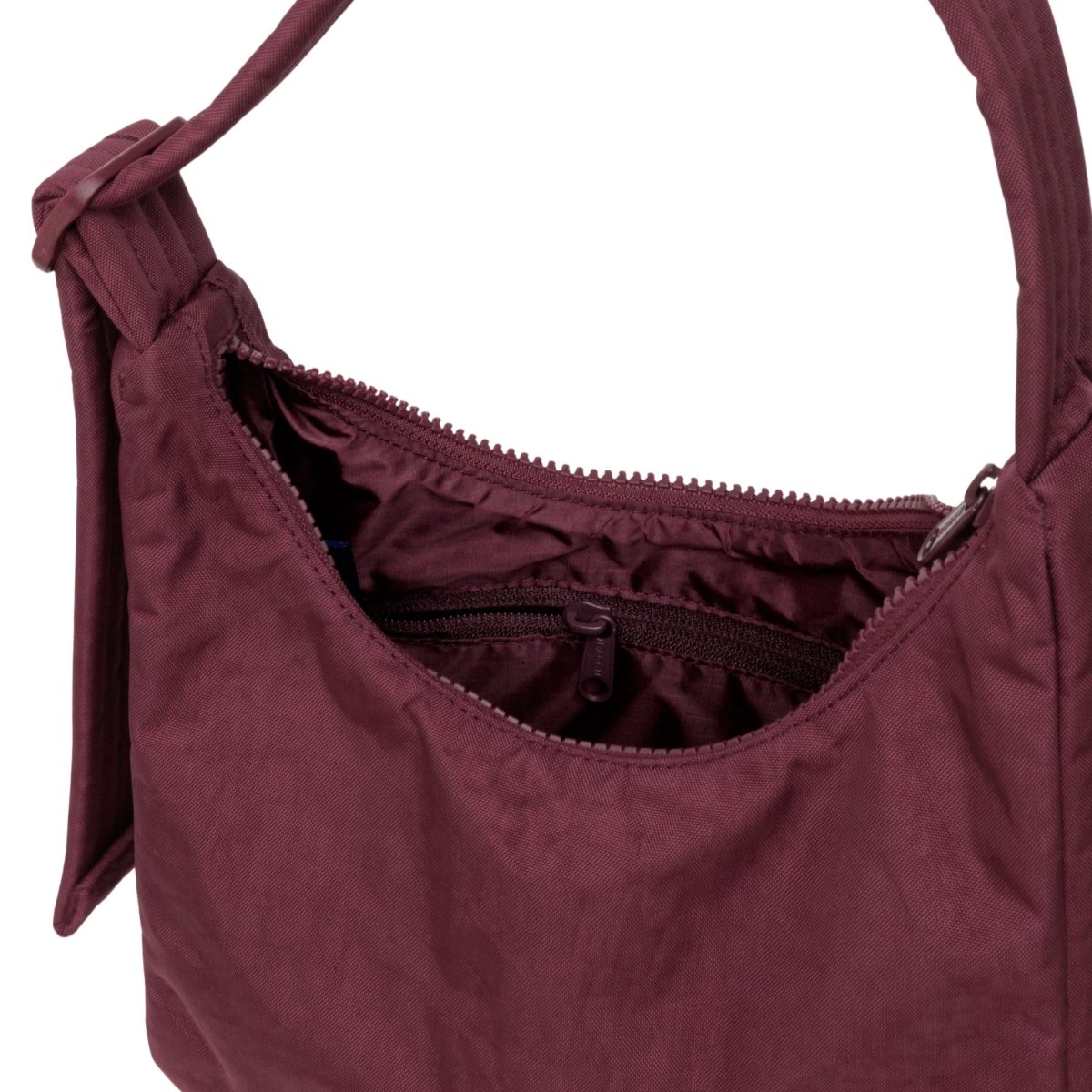 Baggu Mini Nylon Shoulder Bag in Mahogany