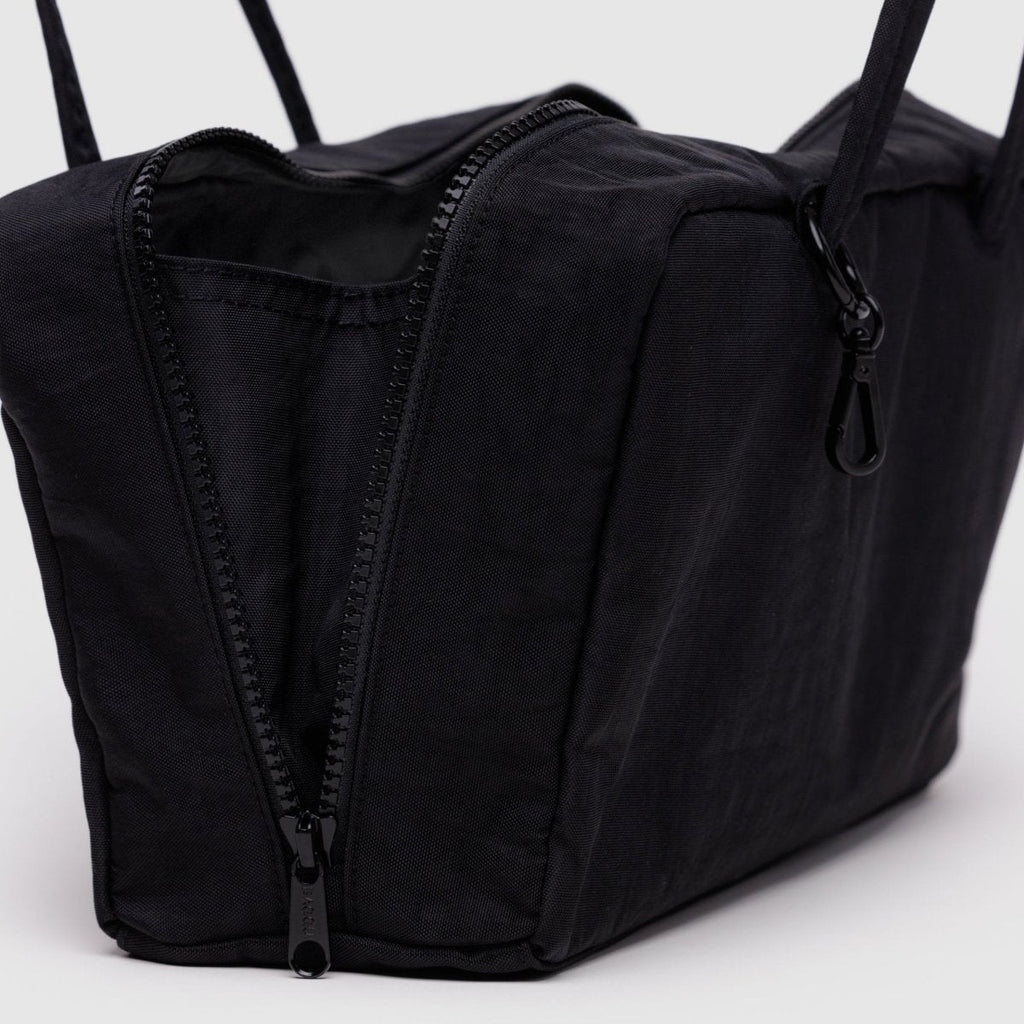 Baggu Nylon Bowler Bag in Black