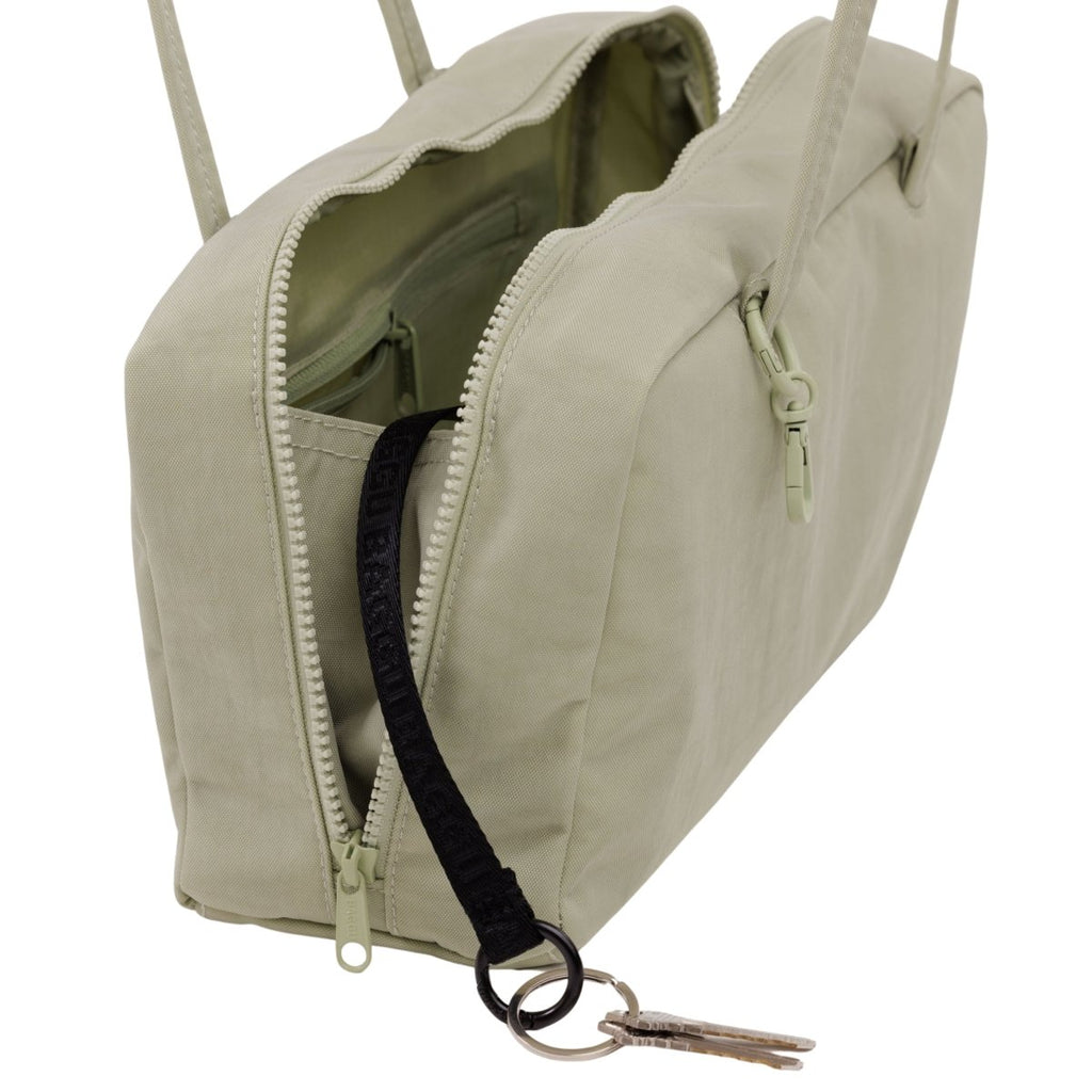 Baggu Nylon Bowler Bag in Celadon