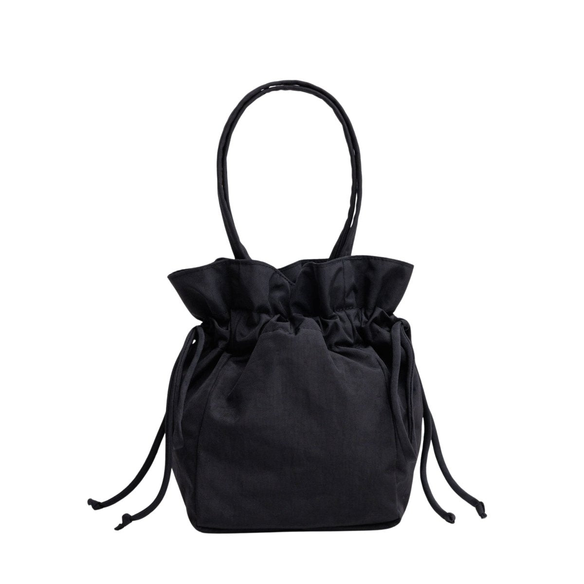 Baggu Nylon Drawstring Bag in Black