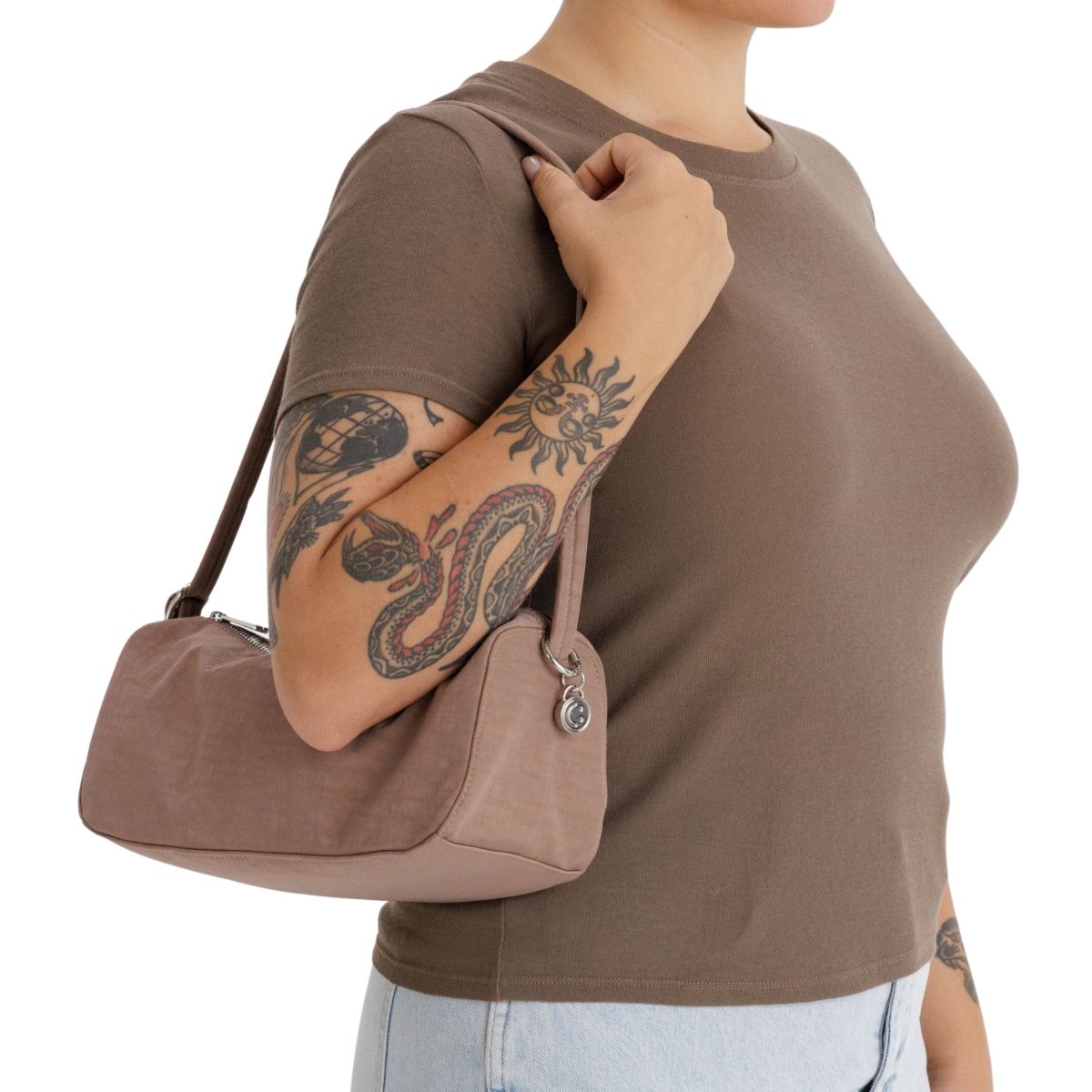 Baggu Nylon Loaf Bag in Toasted Almond