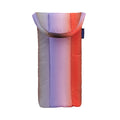 Baggu Puffy Glasses Sleeve in Gradient Stripe Poppy & Lilac