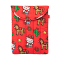 Baggu Puffy Laptop Sleeve 13"/14" in Hello Kitty Western