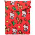 Baggu Puffy Laptop Sleeve 16" in Hello Kitty Western
