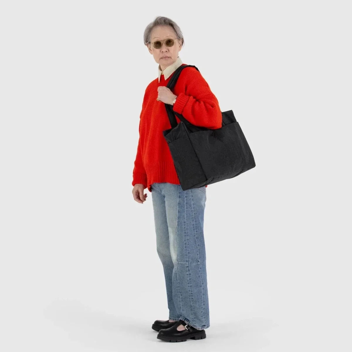 Baggu Small Cloud Carry-On in Black