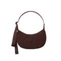 Baggu Small Nylon Crescent Bag in Coffee