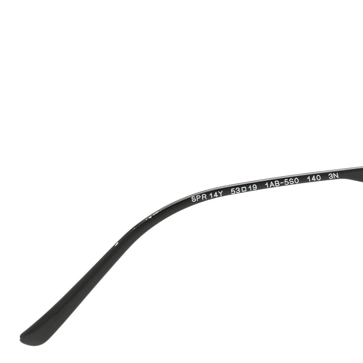 Acetate Sunglasses SPR 14Y Black Slate Gray