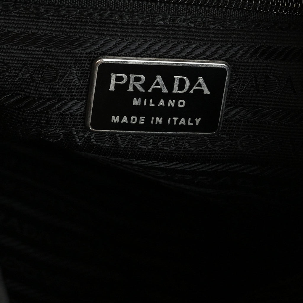 Tessuto Nylon Shoulder Bag Black