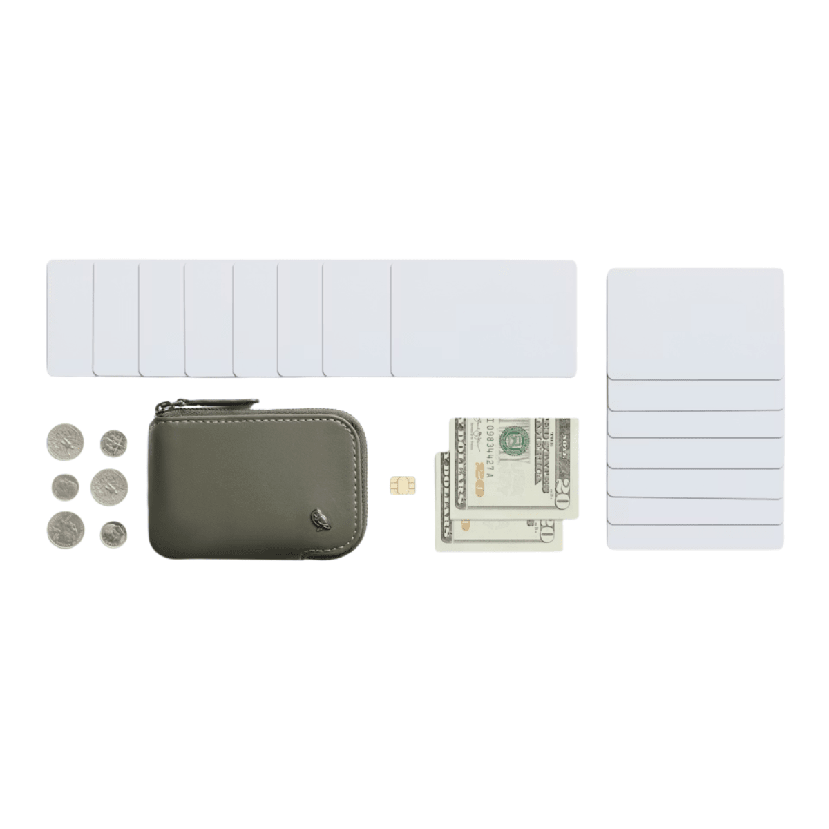 Bellroy Card Pocket in Willow