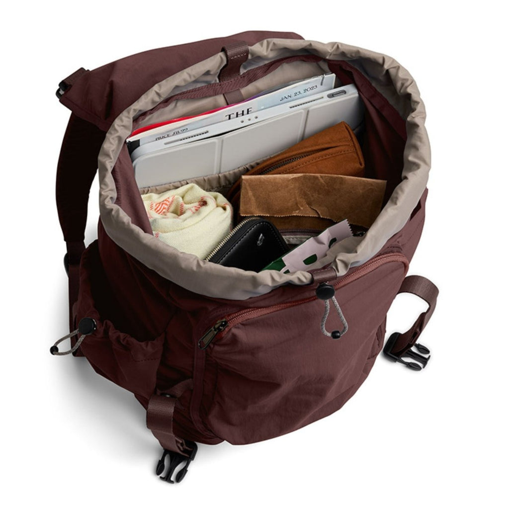 Bellroy Cinch Backpack in Burgundy