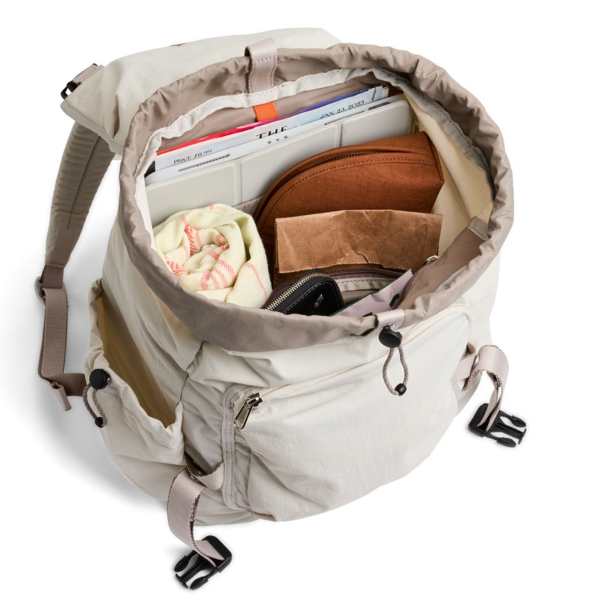 Bellroy Cinch Backpack in Oat