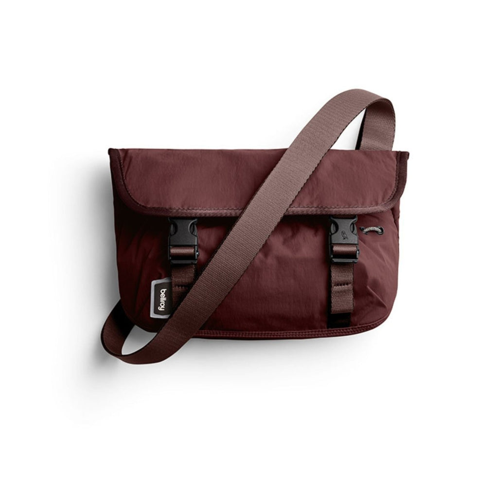 Bellroy Cinch Mini Messenger in Burgundy