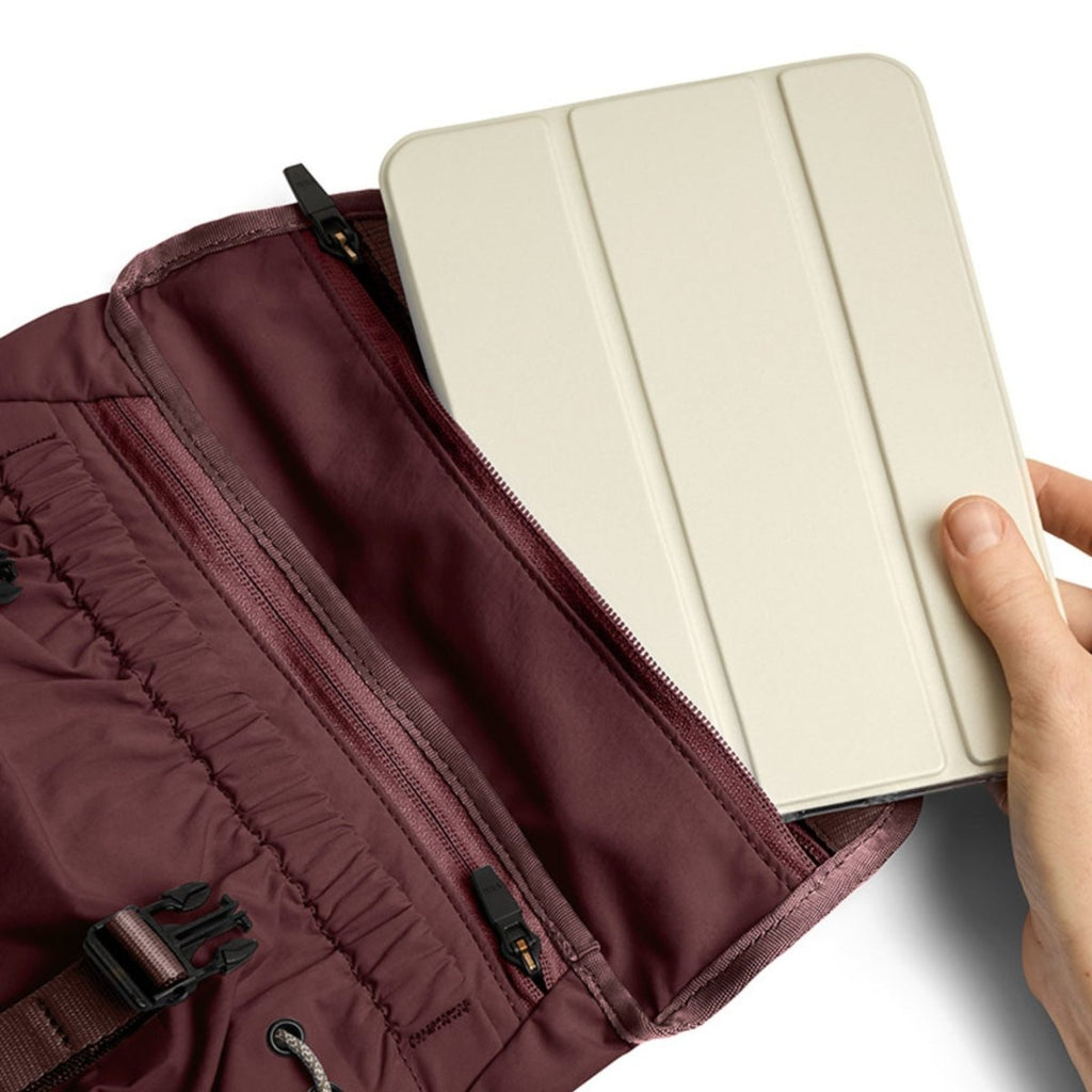 Bellroy Cinch Mini Messenger in Burgundy