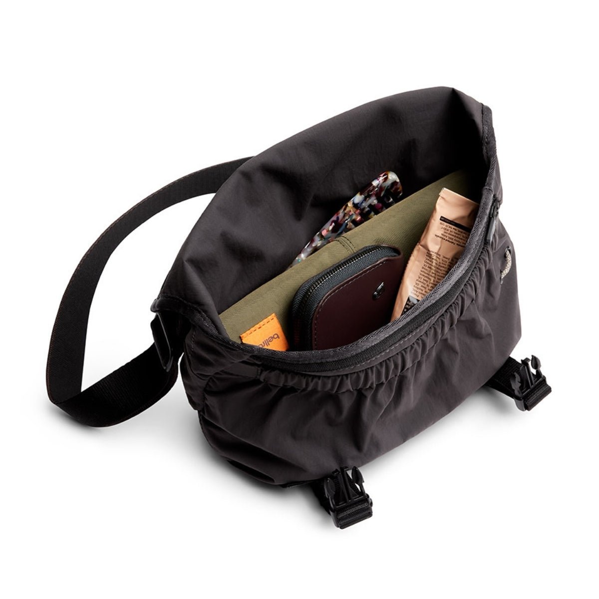 Bellroy Cinch Mini Messenger in Charcoal