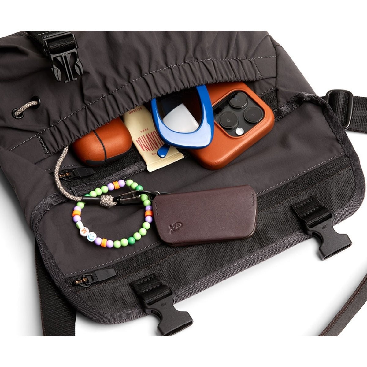 Bellroy Cinch Mini Messenger in Charcoal