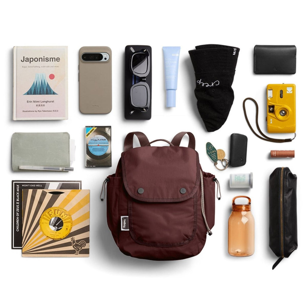 Bellroy Cinch Minipack in Burgundy