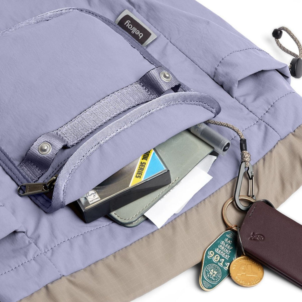 Bellroy Cinch Minipack in Lilac Haze