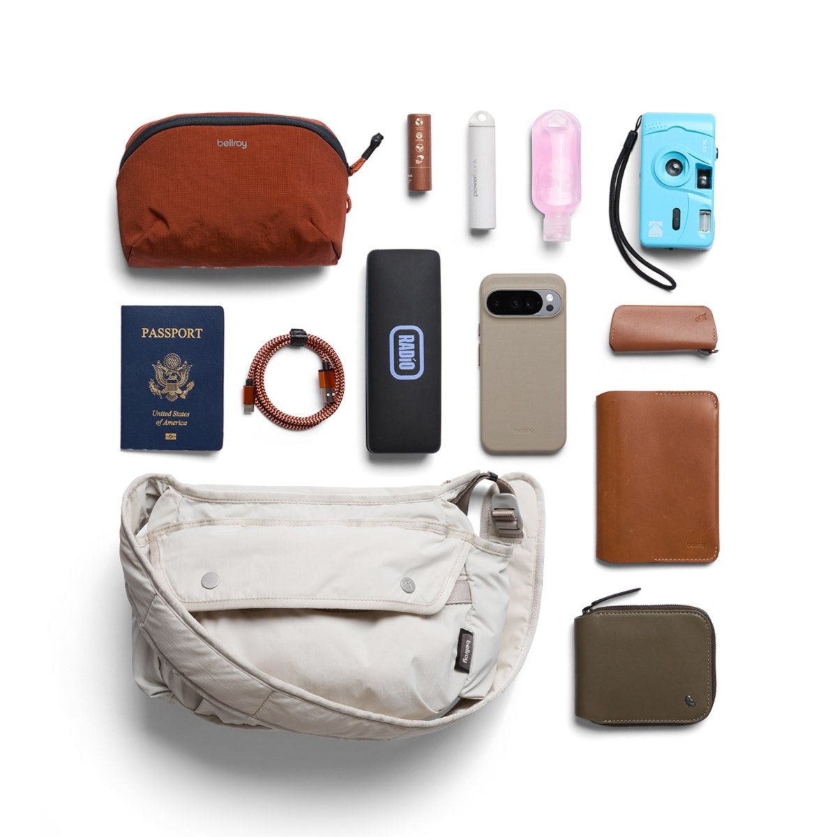Bellroy Cinch Sling in Oat