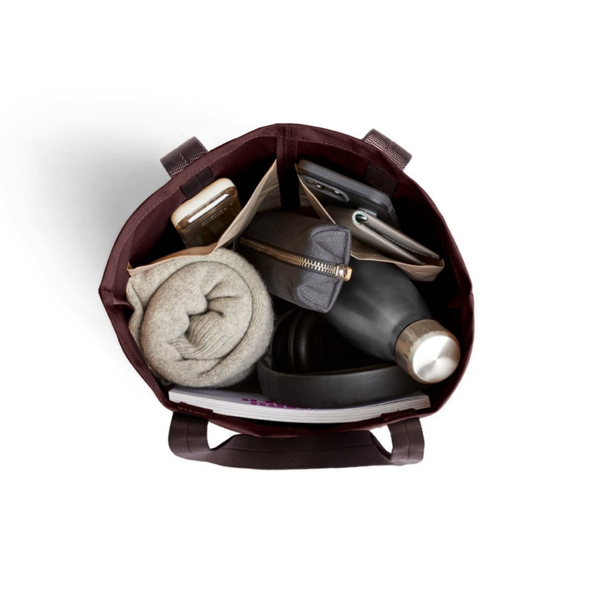 Bellroy City Tote in Burgundy