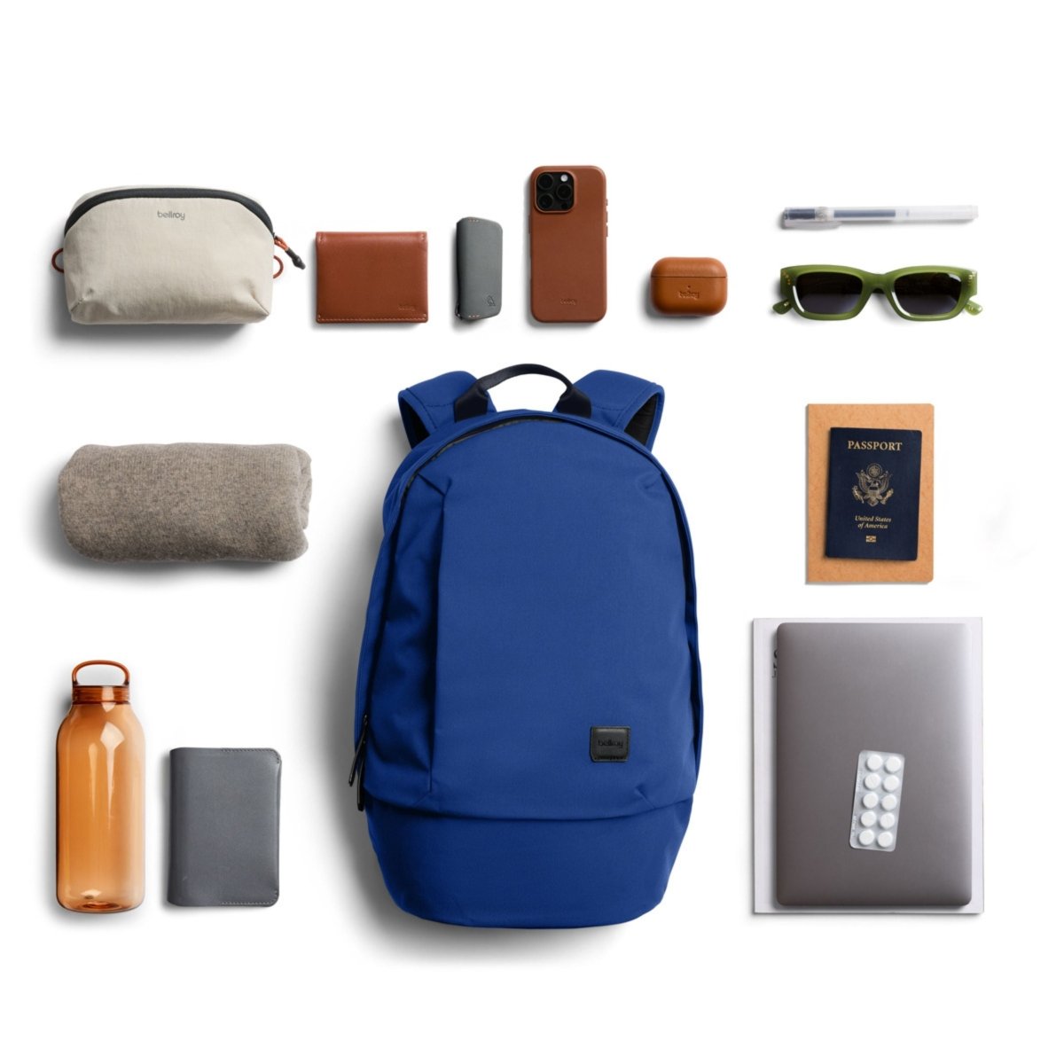 Bellroy Classic Backpack 20L (Third Edition) in Indigo