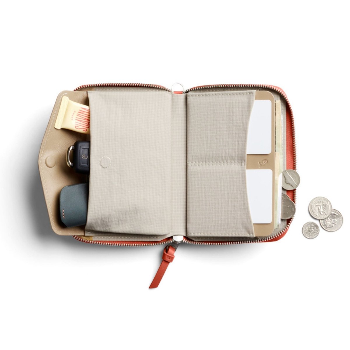 Bellroy Folio Wallet in Blood Orange