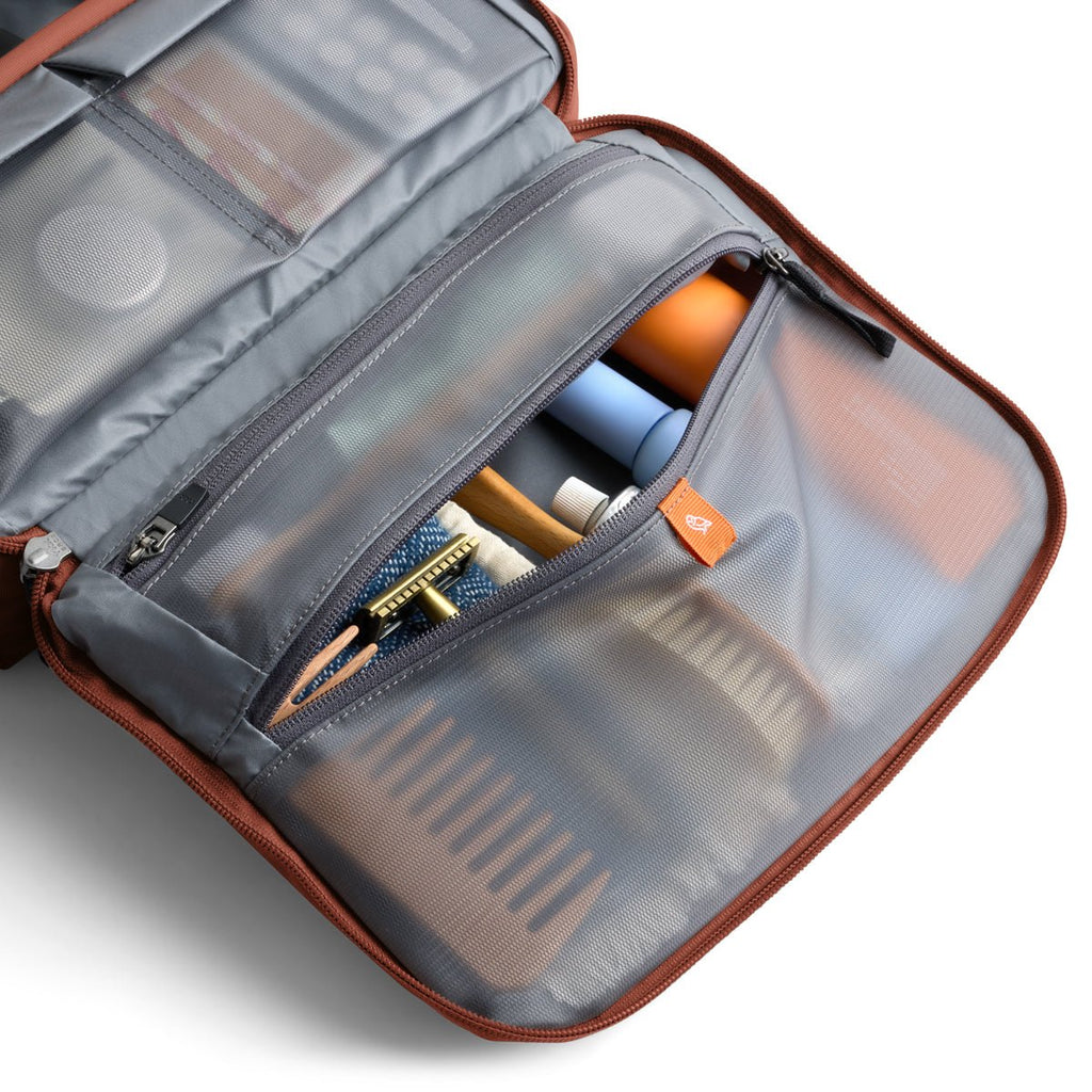 Bellroy Hanging Toiletry Kit Plus in Clay