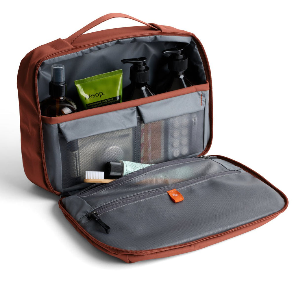 Bellroy Hanging Toiletry Kit Plus in Clay