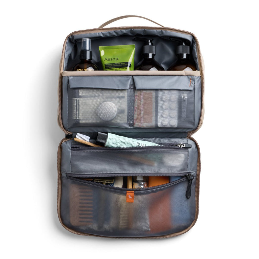 Bellroy Hanging Toiletry Kit Plus in Stone