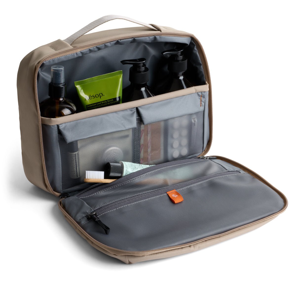 Bellroy Hanging Toiletry Kit Plus in Stone