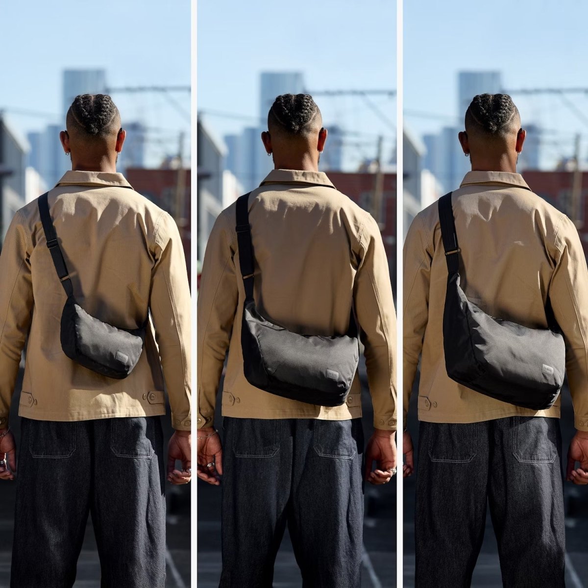 Bellroy Laneway Crescent Bag 7L in Seakelp