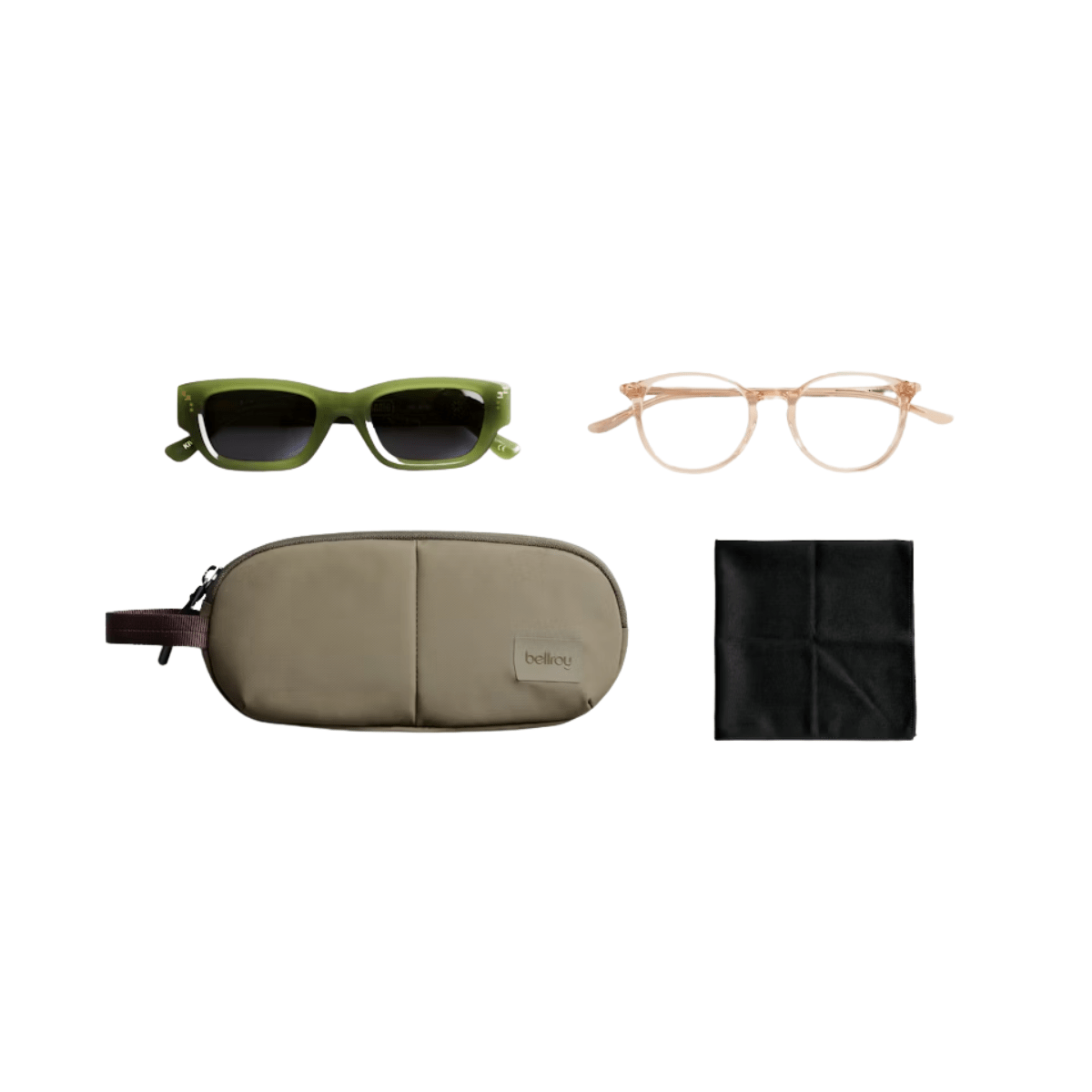 Bellroy Laneway Sunglasses Pocket in Sea Kelp